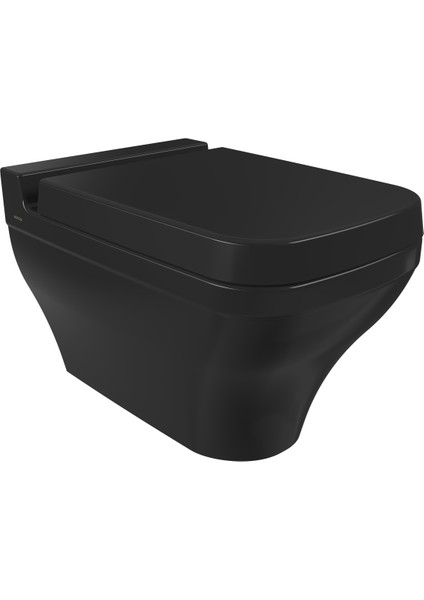 Bocchi Scala Asma Klozet Parlak Siyah Kapak Dahil 1080-005-0128