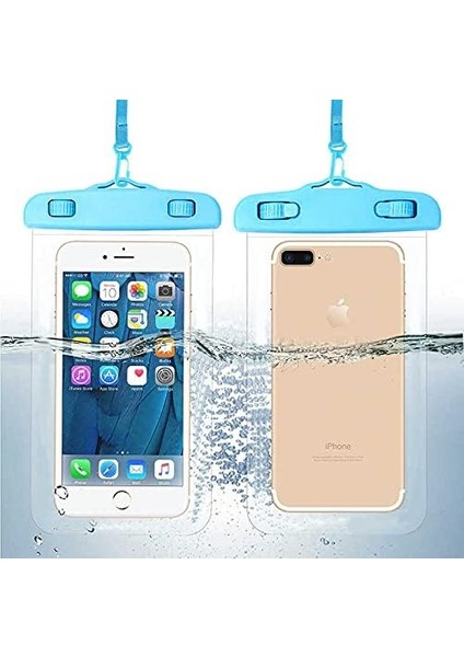 Su Geçirmez Cep Telefonu Kılıfı Tüm Telefonlara Uygun (7 Inçe KADAR)%100 Waterproof (Siyah) fiyatları