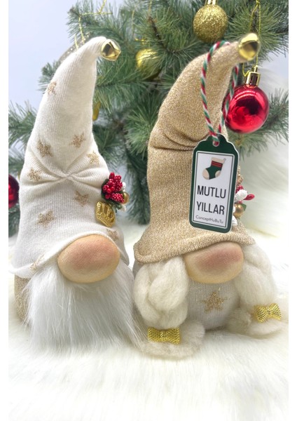 2’li Aşk ve Şans Cücesi, Gnome , Sevgiliye ,yılbaşı Süsü, Yeniyıl Seti fiyatları