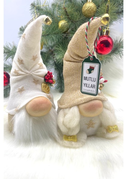 2’li Aşk ve Şans Cücesi, Gnome , Sevgiliye ,yılbaşı Süsü, Yeniyıl Seti fırsatları