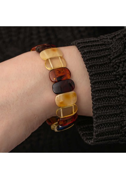 Yetişkin Damla Kehribar Bileklik modelleri