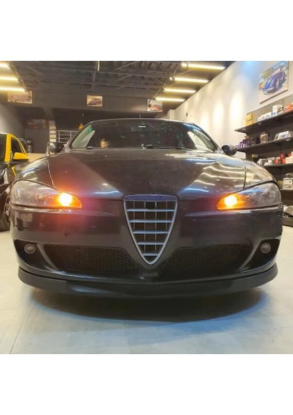 Alfa Romeo 147 Uyumlu Evrensel 2 Parça Astra H Model Ön Ek Tampon Dili Lip Esnek Karlık fırsatları