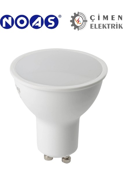 Noas YL91 0702 7W LED Çanak Ampül 3200K Günışığı GU10 Duy fiyatları