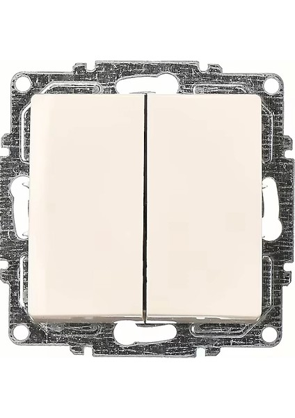 Visage Krem Komütatör Anahtar Çerçevesiz - Priz ve Anahtar Için Uyumlu Çerçeve fiyatları