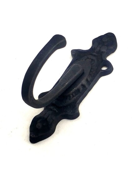 Antika Tarz Dekoratif Pirinç Perdelik Askı - Oksit