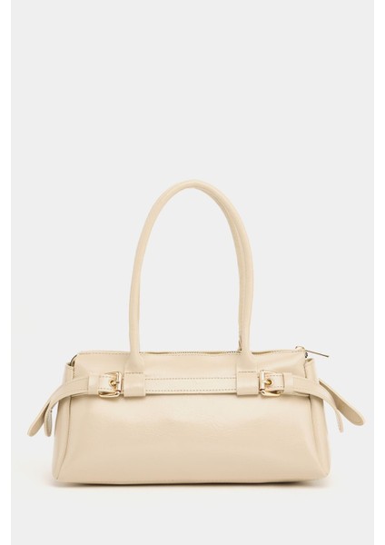 Vizon Kadın Çift Tokalı Kemer Detaylı El ve Omuz Çantası modelleri