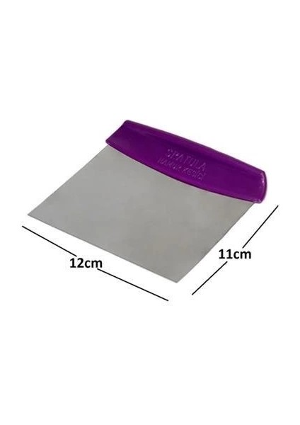 Çelik Hamur Kesici Kazıyıcı Pasta Kek Dekorasyon Spatula Aleti indirimleri