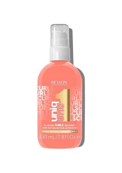 Revlon Professional Rp Uniqone Hair Treatment Curls 230ML