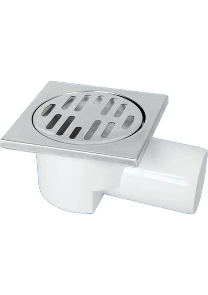 Gama Melez Yer Süzgeci 50 mm Yandan Çıkışlı 10X10 cm