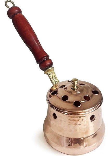 Bakır Otantik Ritüel Gezdirme Tütsülük & Buhurdanlık Kırmızı fiyatları