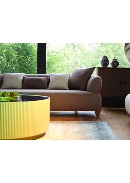 Pops Üçlü Koltuk Kahverengi fırsatları