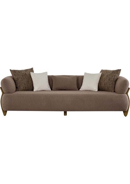 Pops Üçlü Koltuk Kahverengi indirimleri