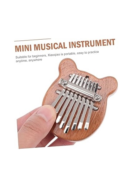 Ahşap Kalimba Başparmak Notları Hafif Taşınabilir ve Müzik Eğitimi Için Harika modelleri
