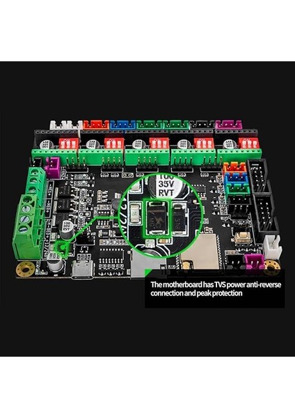 Mks Tinybee Denetleyici Kartı Anakart 32BIT 3D Yazıcı Panosu Yedek Parça Kitleri Desteği Mini 12864LCD V3 Ekran 12864 LCD Paneli fırsatları