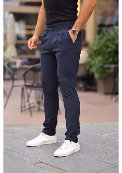 Kemer Detaylı Kuşaklı Old Money Kumaş Pantolon fiyatları