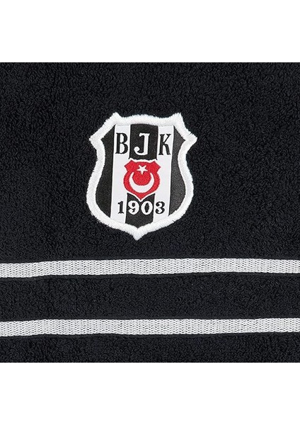 Beşiktaş Arma Lisanslı DÜZ%100 Pamuk Yüz Havlusu, Siyah, 50X90 cm fırsatları