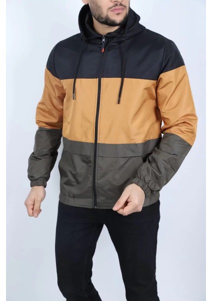 Unisex Kapüşonlu Içi Astarlı Yağmurluk - Siyah fiyatları