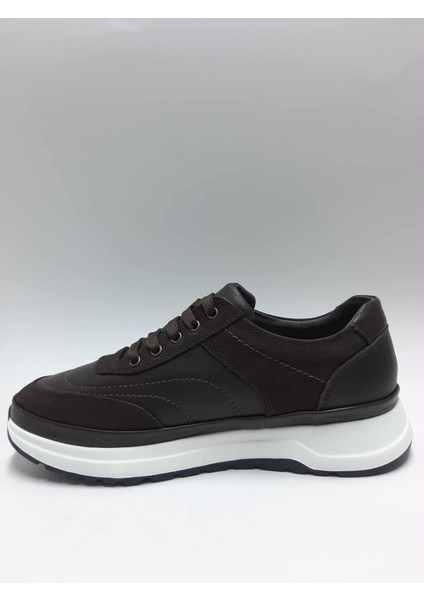 Hakiki Deri Ortopedik Kahverengi Bağcıklı Rahat Anatomic Erkek Ayakkabı C-9303937FRX modelleri