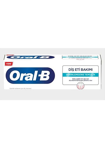 2 Adet -B Diş Eti Bakımı Gum Care Deep Clean 65 ml