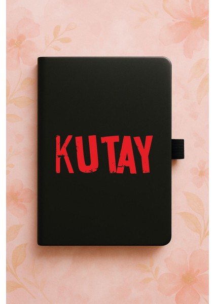 Kişiye Özel Isim Ad Yazılı Tarihsiz Termo Defter - Model 8