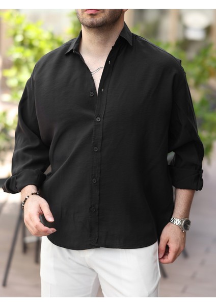 Oversize Oval Kesim Modal Gömlek fırsatları