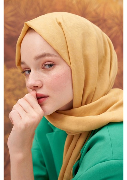 Kazayağı Modal Jakar Şal Hardal fırsatları