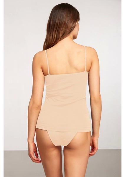 Kadın Basic Top Ip Askılı Pamuklu Atlet modelleri