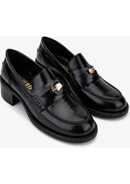 Kadın Hakiki Deri Siyah Açma Loafer Ayakkabı 294 13293 Bn Ayk SK25-26 Sıyah Acma fiyatları