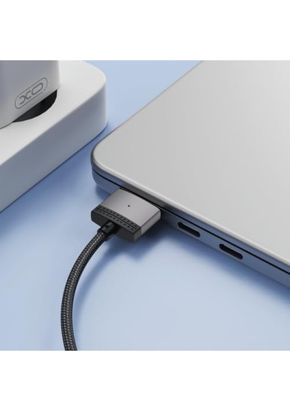 Xo Is Beauty Magsafe ile Uyumlu Kablo, Type-C To Mag 3 Şarj Kablosu – 100W Max Güç, 20V/5A Hızlı Şarj Destekli, 2m Örgü Kablo, Yüksek Güçlü Mıknatıs, Akıllı Çipli, NB287, Siyah fiyatları