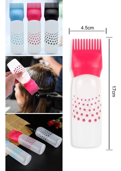 Saç Boyama Aparatı Taraklı Saç Bakımı Krem Saç Yağı Uygulama Aparatı