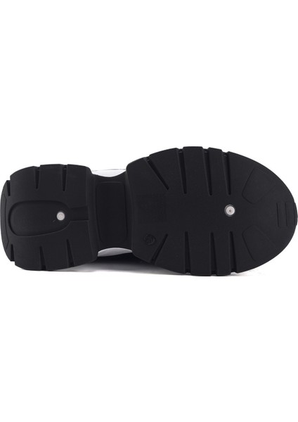 INT1223K010-KRK 3pr Kadın Siyah Kürklü Sneaker fırsatları