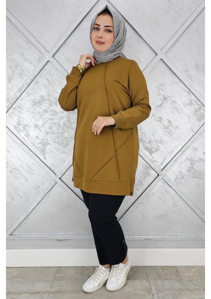 Kadın Kolye Detaylı Tesettür Tunik fiyatları