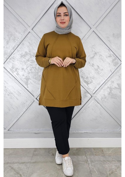 Kadın Kolye Detaylı Tesettür Tunik modelleri