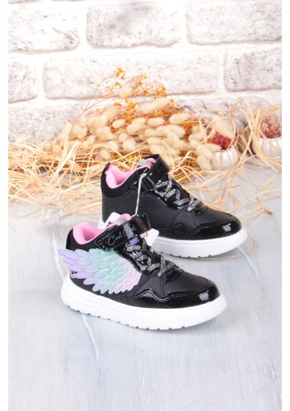 Cool Helen Rahat Hafif Kanat Figürlü Bilekli Sneaker Kız Çocuk Ayakkabı