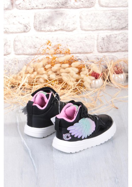 Cool Helen Rahat Hafif Kanat Figürlü Bilekli Sneaker Kız Çocuk Ayakkabı indirimleri