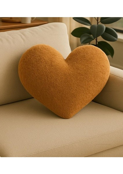 Teddy Iç Dolgulu Kalp Yastık, Kalp Yastık