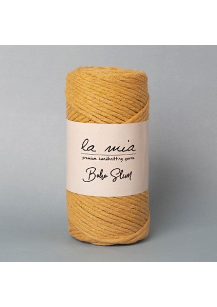 La Mia Boho Slim Hardal El Örgü Ipi - L133 - 34251