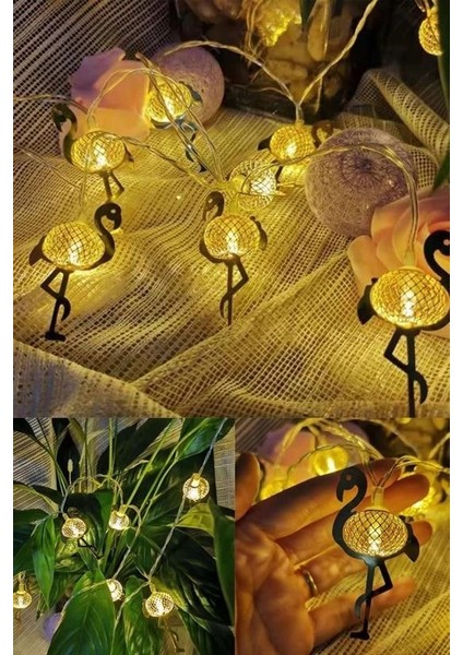 2 Metre Pilli Ince Tel LED Işık Zinciri Parti Aydınlatma