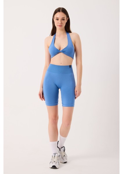 Amara Spor Şort Yüksek Bel Esnek Şekillendirici ve Toparlayıcı Seamless Tayt Kısa Şort fırsatları