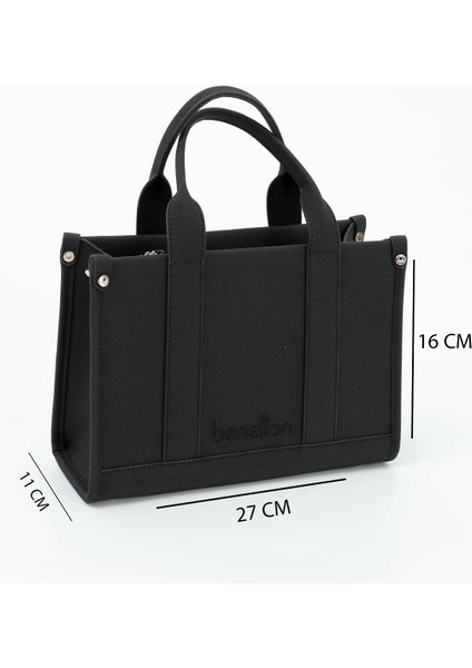 Benetton Kadın Kol Çantası Siyah BNT1670