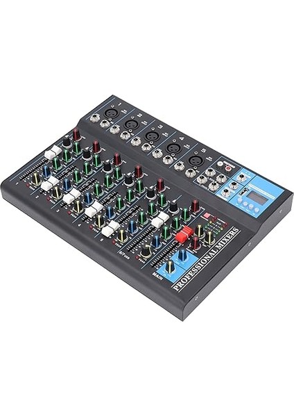 Kanalda Profesyonel Mikser, 100 Ila 240V Kanallarının 7 Kanallı Karıştırma Konsolu Mikseri (Ab Fişi) indirimleri