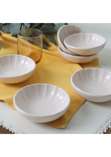 Krem Çerezlik/sosluk 12 cm 6 Adet 030