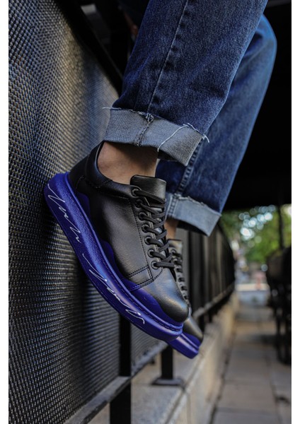 CH254 - Cst Pittura Erkek Ayakkabı 483 Mavı / Beyaz Taban fiyatları