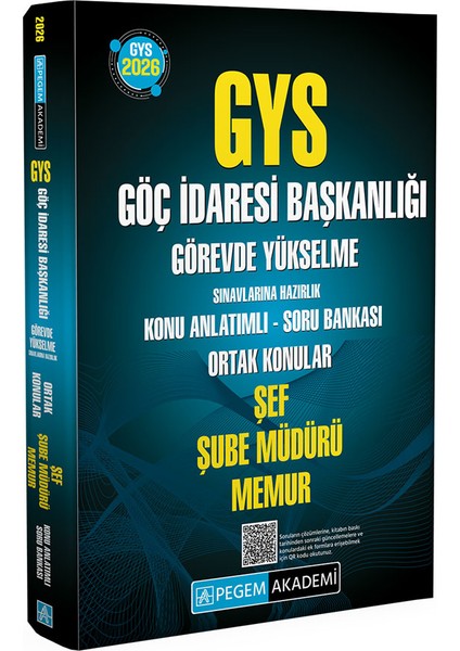 2026 GYS Göç İdaresi Başkanlığı Görevde Yükselme Sınavlarına Hazı