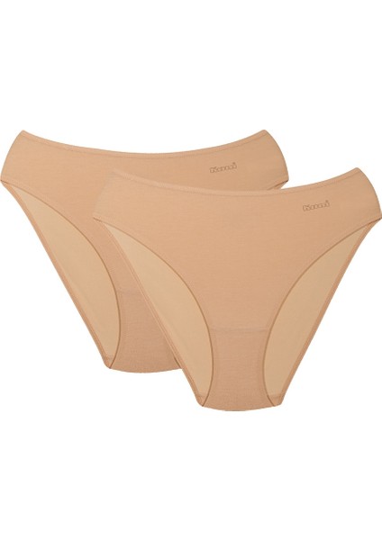 Kadın Pamuklu Basic 2'li Slip Set modelleri