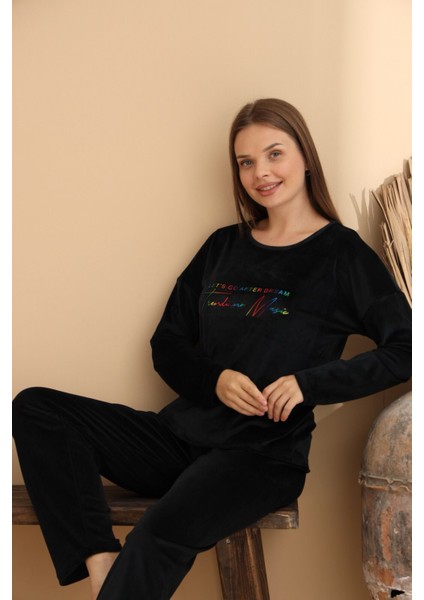 Kadife Pijama Takımı