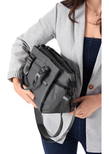 Sanmorris Glc Kadın Omuz Çanta Kol Çantası Suya Dayanıklı Parşüt Kumaş 6006 indirimleri