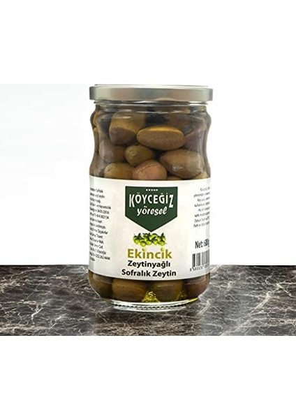 Köyceğiz Yöresel Ekincik Sofralık Zeytin 600 G modelleri