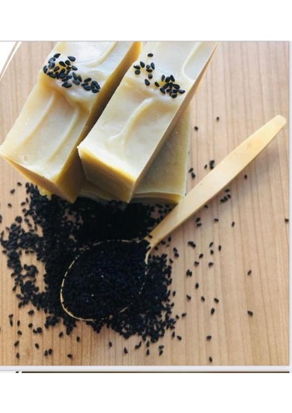 Doğal El Yapımı Çörek Otu Sabunu 1 Adet 100 gr Arındırıcı, Sivilce Karşıtı Besleyici Bitkisel Sabun fırsatları