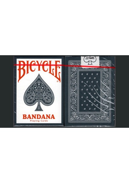 Bandana Stripper (Mavi) Oyun Kartı